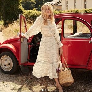 Doen Marina Dress Embroidered Floral